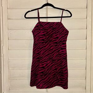 Zebra Print Dress